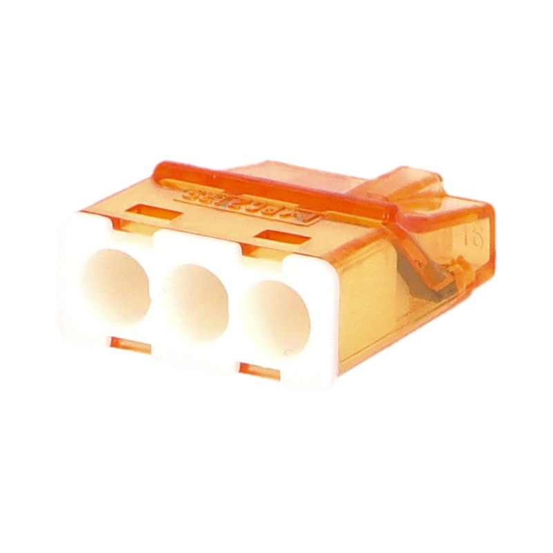 Eleman Svorka krabicová mini PC213S/10 bezšroubová 3x0,2-2,5 mm2, 10 ks