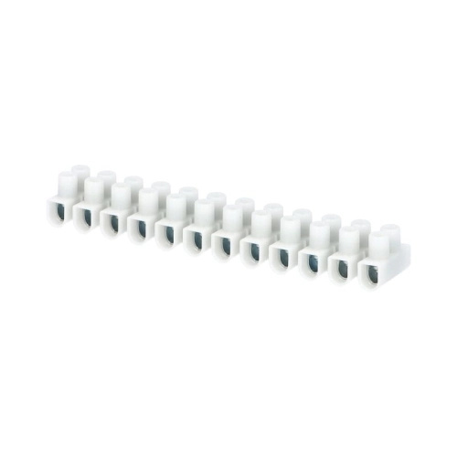 Svorkovnice lámací pozink PA2U 12x0,5-4mm2 bílá (čokoláda) 1100103