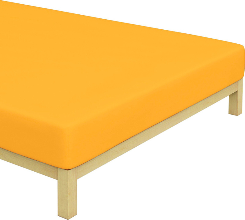 TipTrade s.r.o. Jersey prostěradlo Sytě Žluté Varianta: Rozměr: 90x200 cm