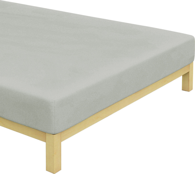TipTrade s.r.o. Froté prostěradlo Šedé Varianta: Rozměr: 90x200 cm