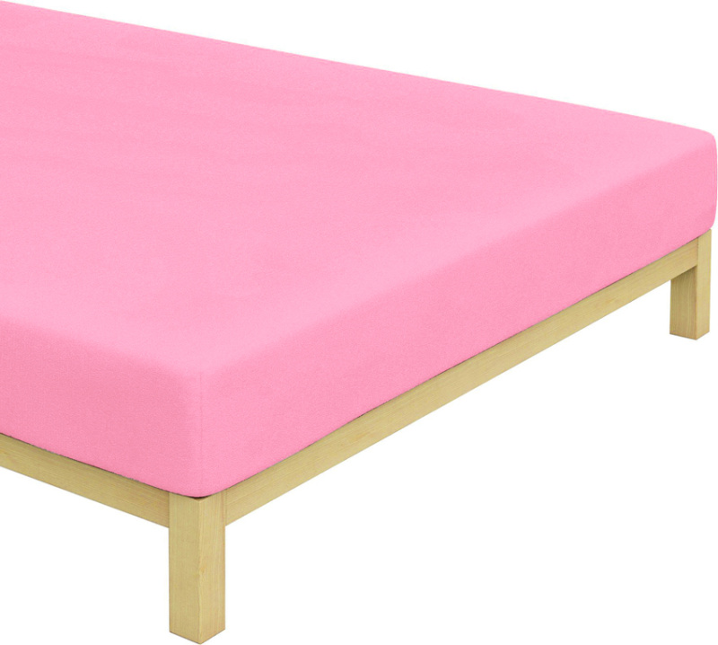 TipTrade s.r.o. Froté prostěradlo Růžové Varianta: Rozměr: 90x200 cm