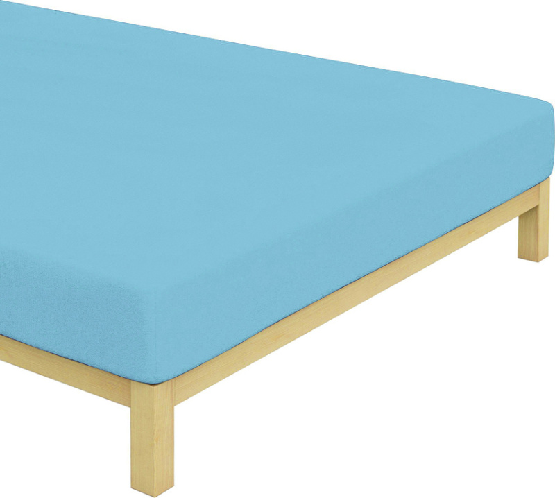 TipTrade s.r.o. Froté prostěradlo Světle Modré Varianta: Rozměr: 90x200 cm