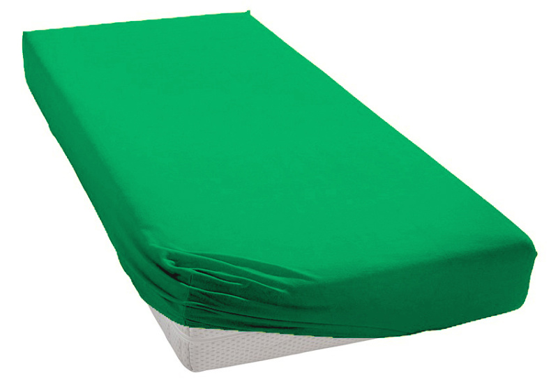 TipTrade s.r.o. Jersey prostěradlo Zelené Varianta: Rozměr: 90x200 cm