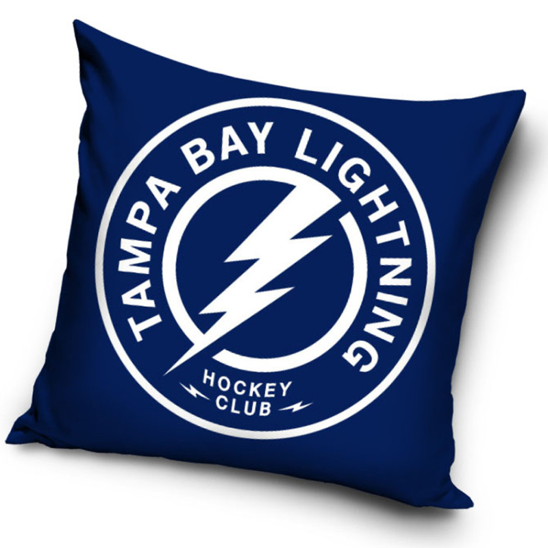 TipTrade s.r.o. Polštářek NHL Tampa Bay Lightning Button