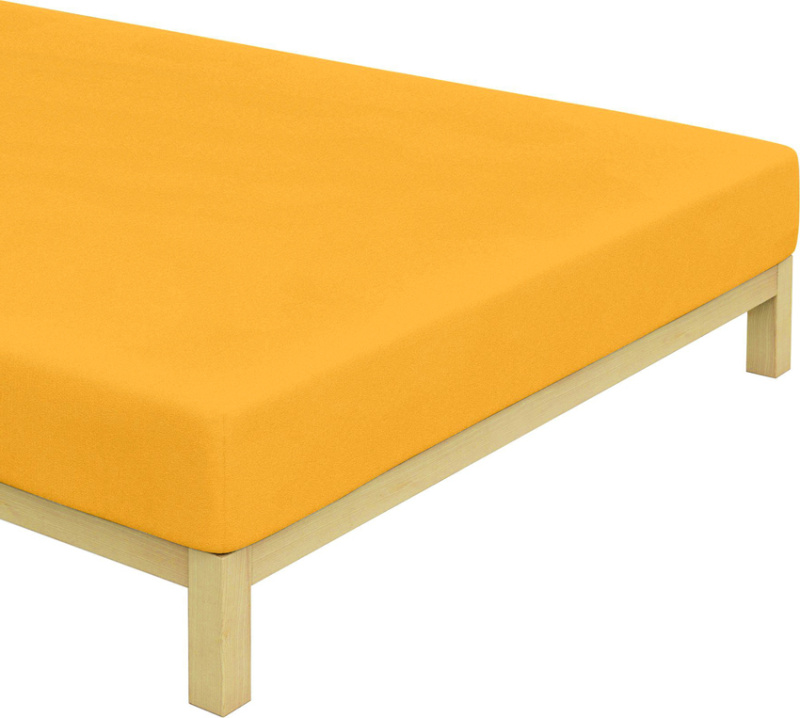 TipTrade s.r.o. Froté prostěradlo Sytě Žluté Varianta: Rozměr: 90x200 cm