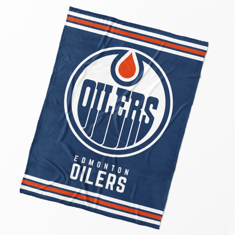 TipTrade s.r.o. Deka NHL Edmonton Oilers Essential 150x200 cm