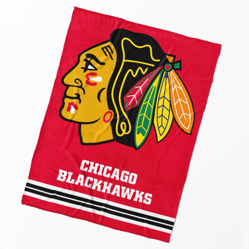 TipTrade s.r.o. Deka NHL Chicago Blackhawks Essential 150x200 cm