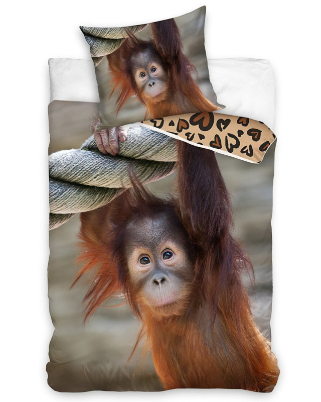 TipTrade s.r.o. Bavlněné povlečení Opice Orangutan