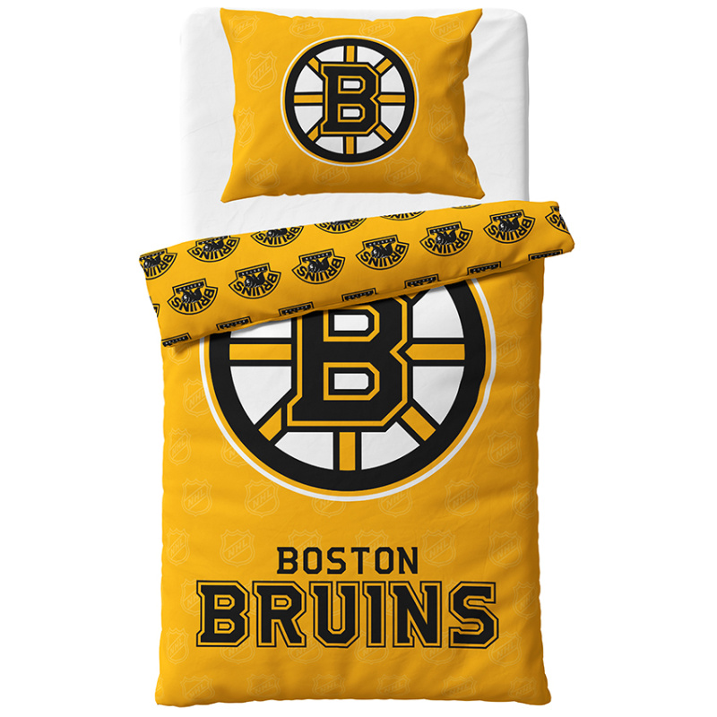 TipTrade s.r.o. Hokejové povlečení NHL Boston Bruins Shields Varianta: Velikost: 140x200 + 70x90 cm