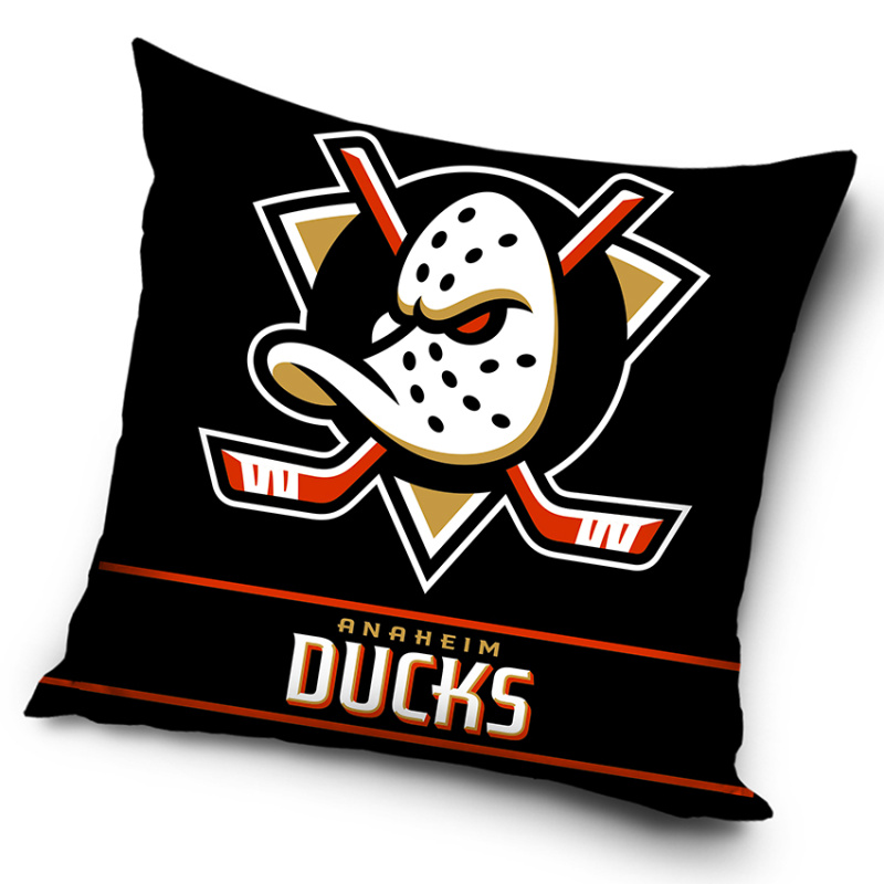 TipTrade s.r.o. Polštářek NHL Anaheim Ducks Black Mask