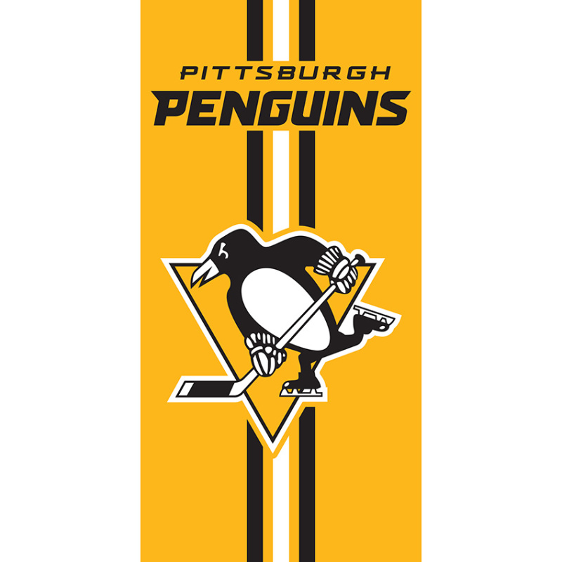 TipTrade s.r.o. Froté osuška NHL Pittsburgh Penguins Prestige 70x140 cm
