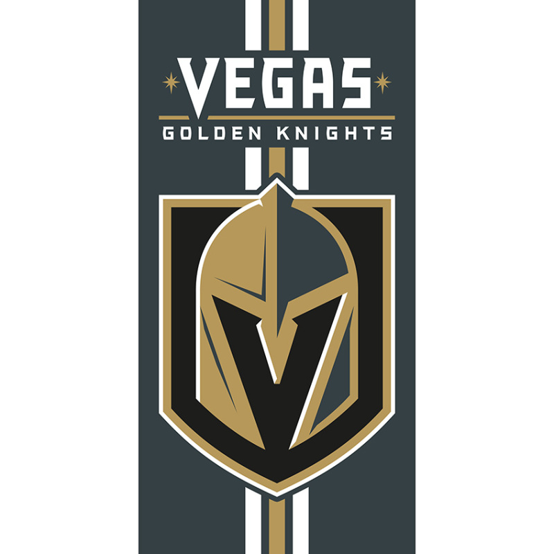 TipTrade s.r.o. Froté osuška NHL Vegas Golden Knights Prestige 70x140 cm