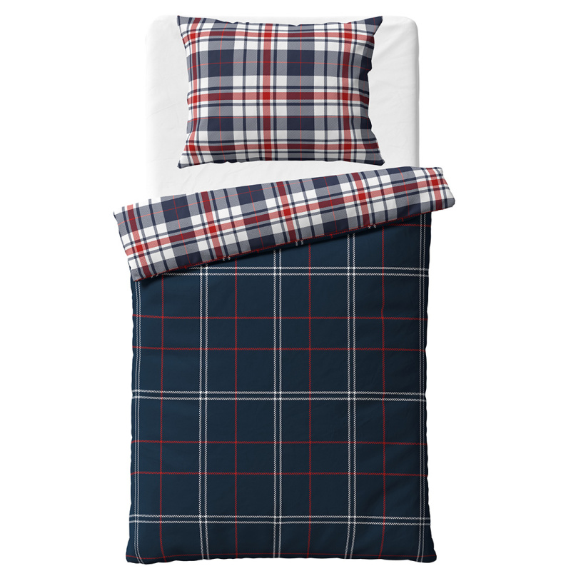 TipTrade s.r.o. Flanelové povlečení Káro Oxford