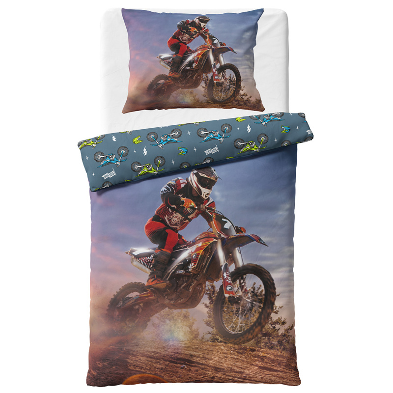TipTrade s.r.o. Bavlněné povlečení Motokros Závod v Poušti