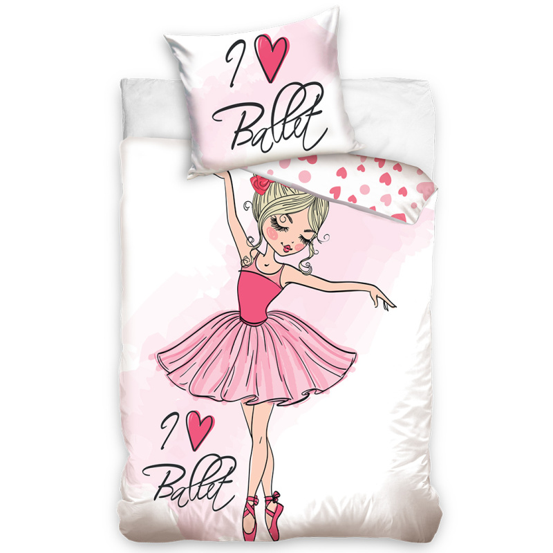 TipTrade s.r.o. Bavlněné povlečení Baletka z Růžového Snu