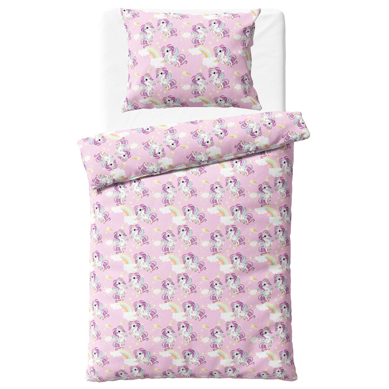 TipTrade s.r.o. Dětské povlečení Jednorožec Duhový Svět