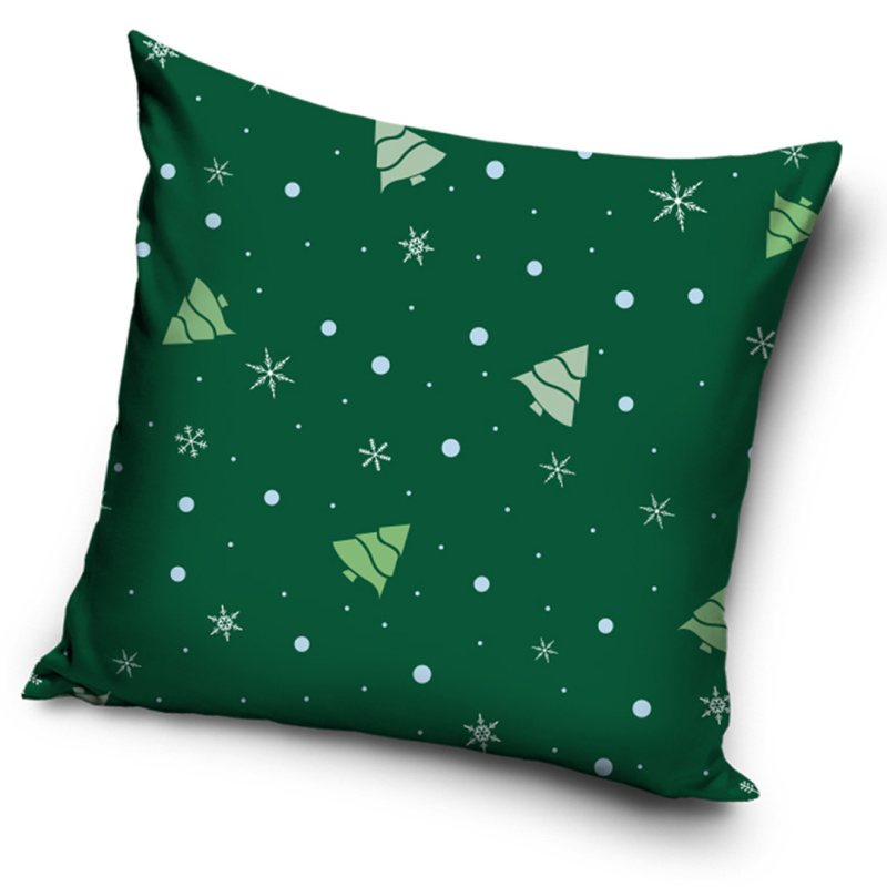 Vánoční polštářek - Zelené Vánoce