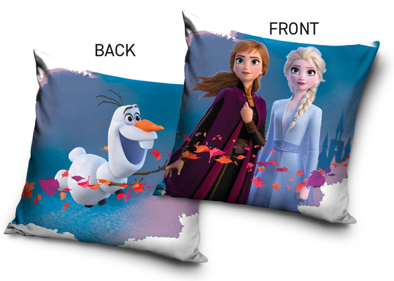 Carbotex Velurový polštář Ledové Království do Neznáma Dál