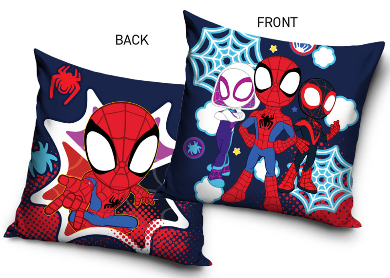 Carbotex Velurový polštář Spidey Úžasní Přátelé