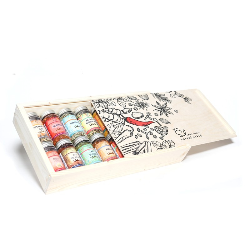 Dárková sada koření - Bednička