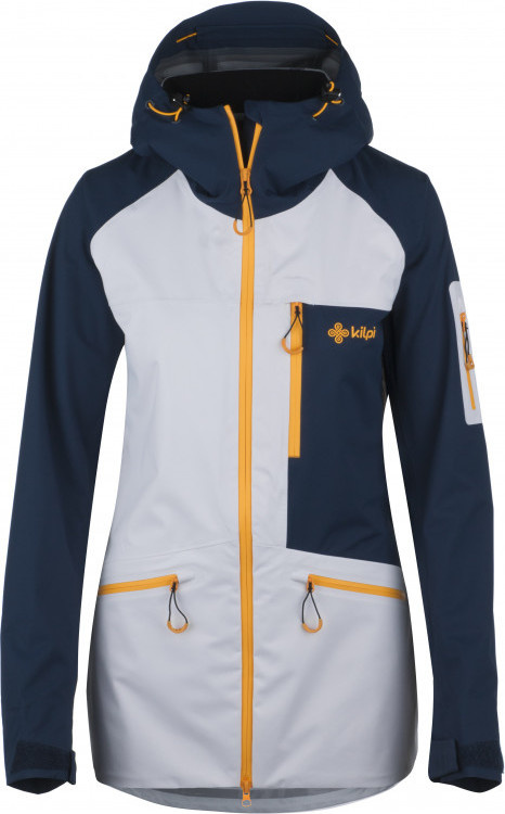 Dámská outdoorová bunda KILPI Nalau-w tmavě modrá Velikost: 34