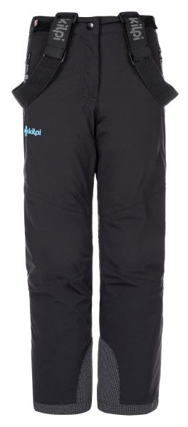 Dětské lyžařské kalhoty KILPI Team pants-j černá Velikost: 122