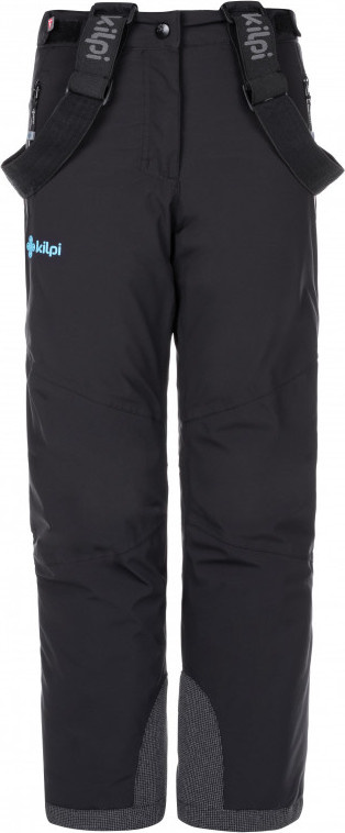 Dětské lyžařské kalhoty KILPI Team pants-j černá Velikost: 122