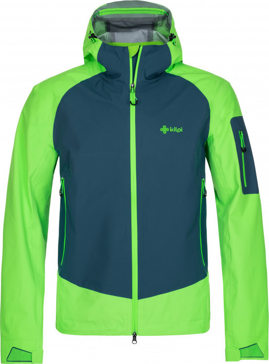 Pánská hybridní outdoorová bunda KILPI Lexay-m zelená Velikost: XS