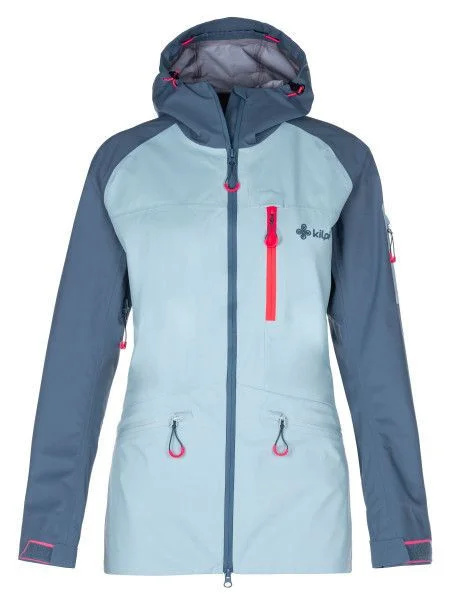 Dámská outdoorová bunda KILPI Nalau-w modrá Velikost: 34