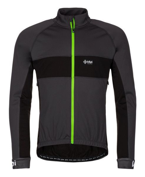 Pánská cyklistická bunda KILPI Orlandi-m tmavě šedá Velikost: S