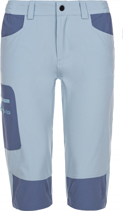 Dámské outdoorové 3/4 kalhoty KILPI Otara-w světle modrá Velikost: 34