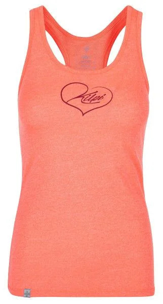 Dámské tílko KILPI Ariana-w korálová Velikost: 34