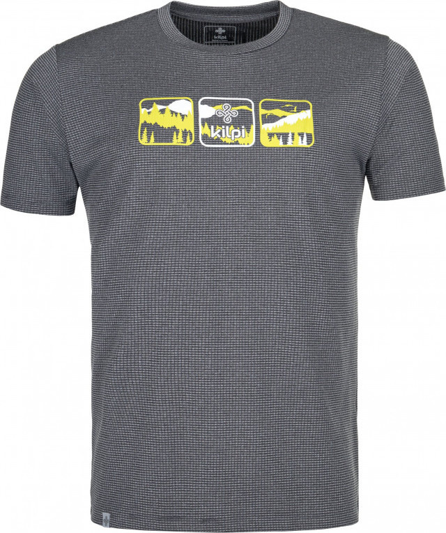 Pánské tričko KILPI Giacinto-m tmavě šedá Velikost: XS