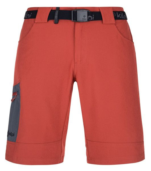 Pánské kraťasy KILPI Joseph-m tmavě červená Velikost: XS