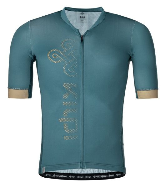 Pánský cyklo dres KILPI Brian-m tyrkysová Velikost: XS