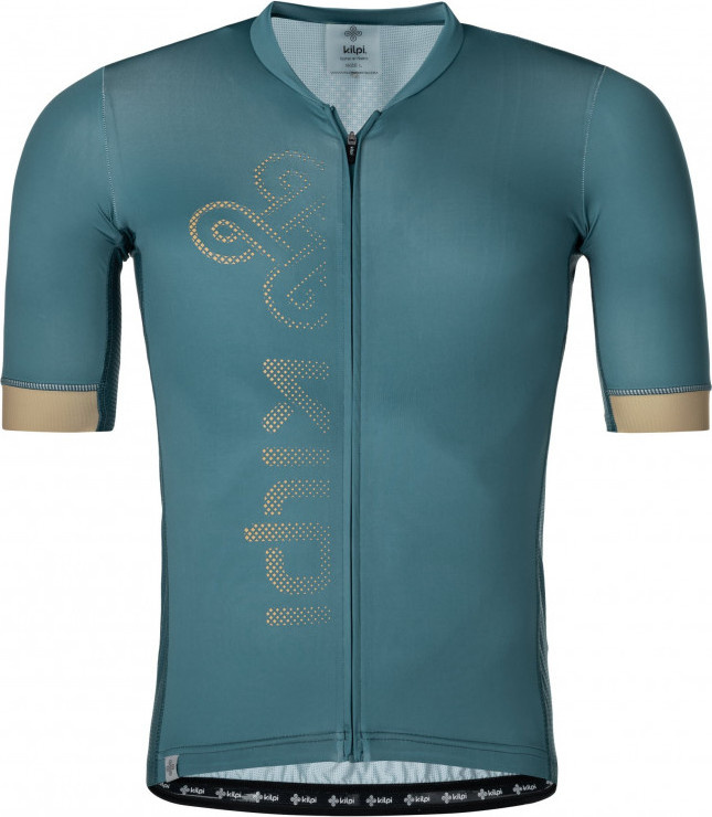 Pánský cyklo dres KILPI Brian-m tyrkysová Velikost: XS