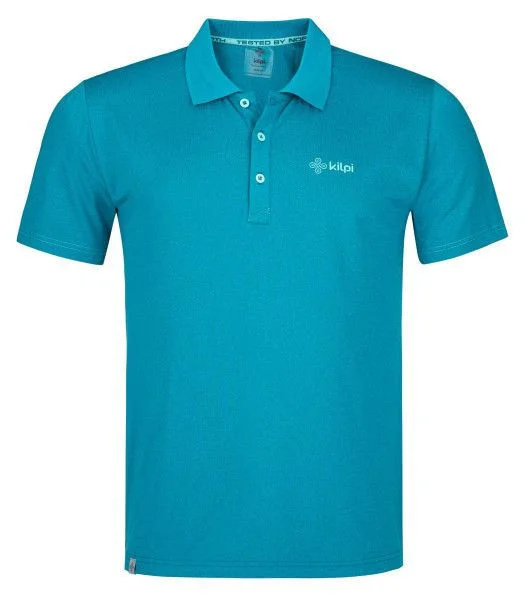 Pánské polo tričko KILPI Collar-m tyrkysová Velikost: S