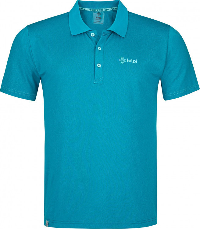 Pánské polo tričko KILPI Collar-m tyrkysová Velikost: S