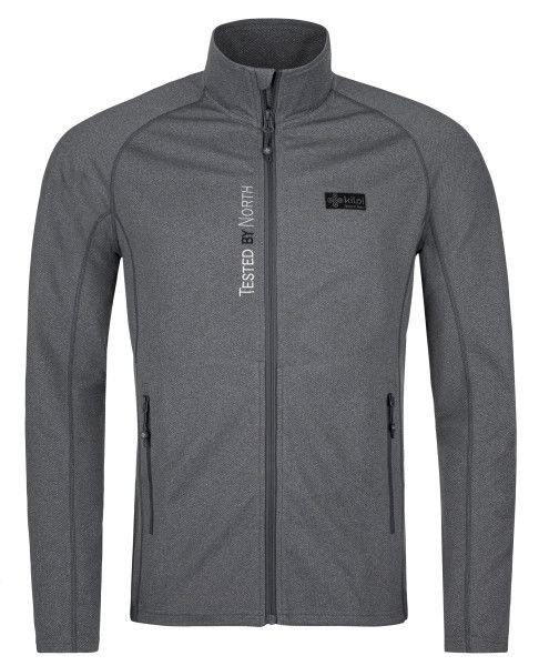 Pánská mikina KILPI Tauer-m tmavě šedá Velikost: XS