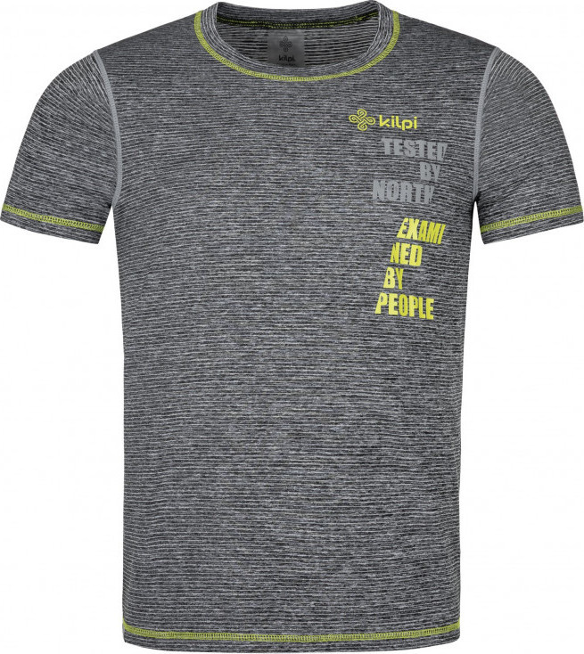 Pánské funkční tričko KILPI Guilin-m tmavě šedá Velikost: XS