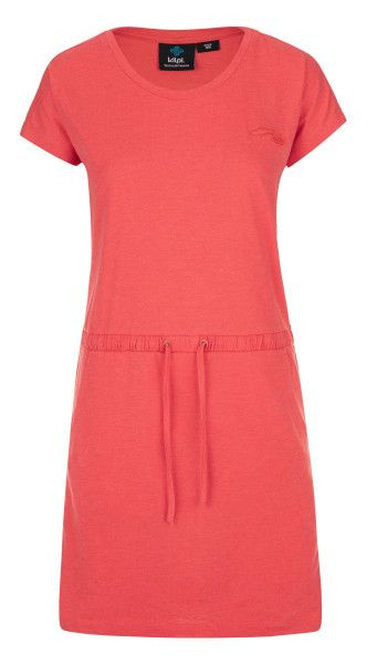 Dámské šaty KILPI Raisha-w korálová Velikost: 36