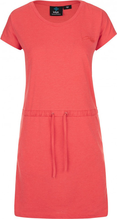 Dámské šaty KILPI Raisha-w korálová Velikost: 36