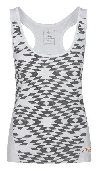Dámské tílko KILPI Nica-w bílá Velikost: 34