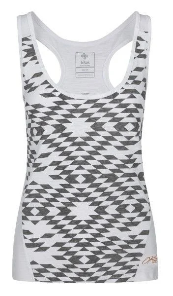 Dámské tílko KILPI Nica-w bílá Velikost: 40