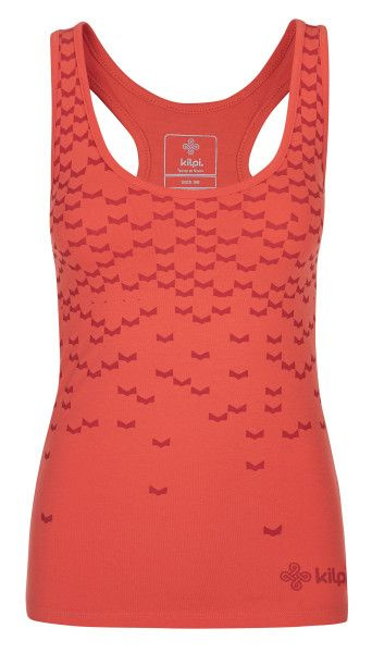 Dámské tílko KILPI Leaves-w korálová Velikost: 34