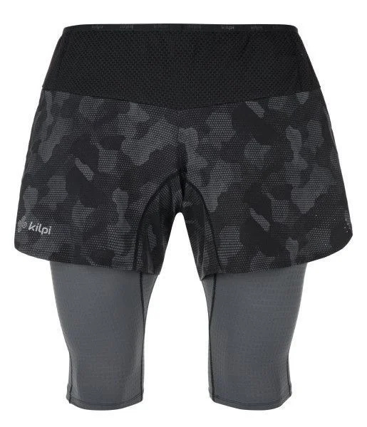 Pánské běžecké kraťasy KILPI Bergen-m černá Velikost: 3XL