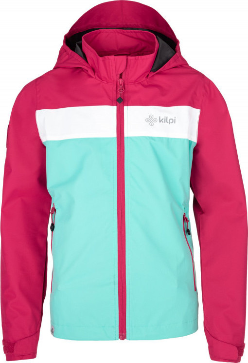 Dívčí turistická bunda KILPI Orleti-jg tyrkysová Velikost: 86