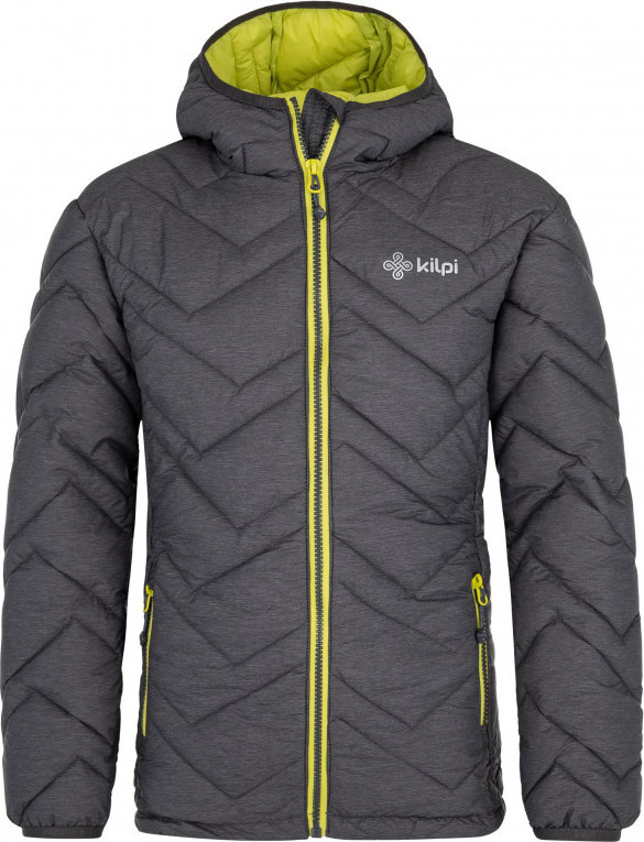 Chlapecká zimní bunda KILPI Rebeki-jb tmavě šedá Velikost: 86