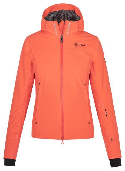 Dámská lyžařská bunda KILPI Cortini-w korálová Velikost: 36