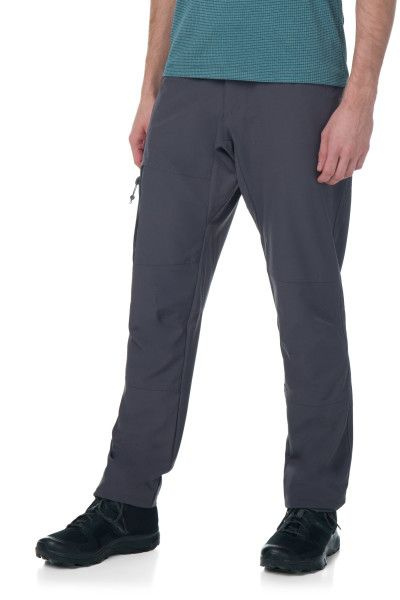 Pánské outdoorové kalhoty KILPI Ligne-m tmavě šedá Velikost: XS